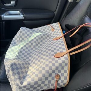 Louis Vuitton Neverfull Mm Azure